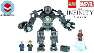 LEGO Marvel 76190 Iron Man : Iron Monger Mayhem - LEGO Speed Build Review