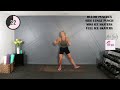 30 minute fat burning cardio hiit all standing no repeat low impact mods