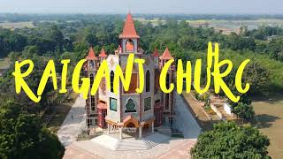 RAIGANJ CHURCH **Drone Shots** St. Joseph the Worker Cathedral, Raiganj**Karnojora CHURCH....***