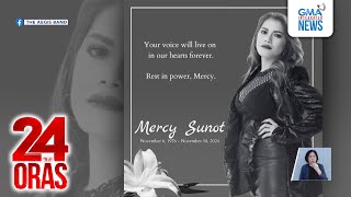 Aegis vocalist na si Mercy Sunot, pumanaw sa edad na 48; matapang na nakipaglaban sa... | 24 Oras