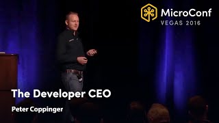 The Developer CEO – Peter Coppinger – MicroConf 2016