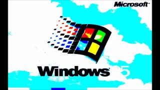 Loud Windows 95 startup sound