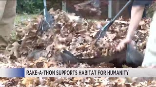 Hundreds of volunteers rake lawns to support affordable housing in Charlottesville