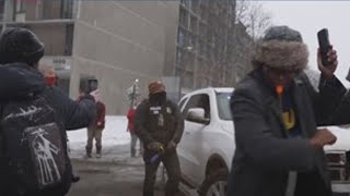 Protesters confront ICE agents in Somali neighborhood in Minneapolis