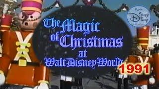 The Magic of Christmas at Walt Disney World | 1991 | A Day A Walt Disney World | Mickey Mouse