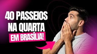 Agenda cultural de Brasília-DF para o dia 08/01/25