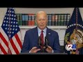 President Joe Biden makes first remarks on escalating protests
