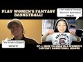 How to Create a Women's Fantasy Basketball League - The Brookes' Bench EP. 1