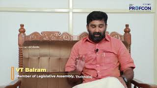 വി.ടി ബൽറാം MLA 25-ാമത് പ്രോഫ്കോണിന് ആശംസകൾ നേരുന്നു.