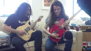 EVH WOLFGANG VS IBANEZ RG GUITAR DEMO : www.TheGuitarBizarre.com