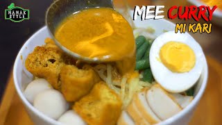 Mi Kari Paling Mudah dan Sedap | Mee Curry | Mi Kari Ayam | Chicken Mee Curry | MAMAK STYLE