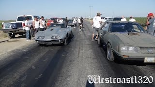 Nitrous SBF Mustang vs Nitrous SBC Corvette