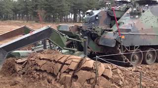 AEBV Kodiak clearing a minefield