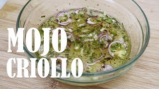 MOJO CRIOLLO CUBANO Receta Casera ► Como Prepararlo 3 PASOS