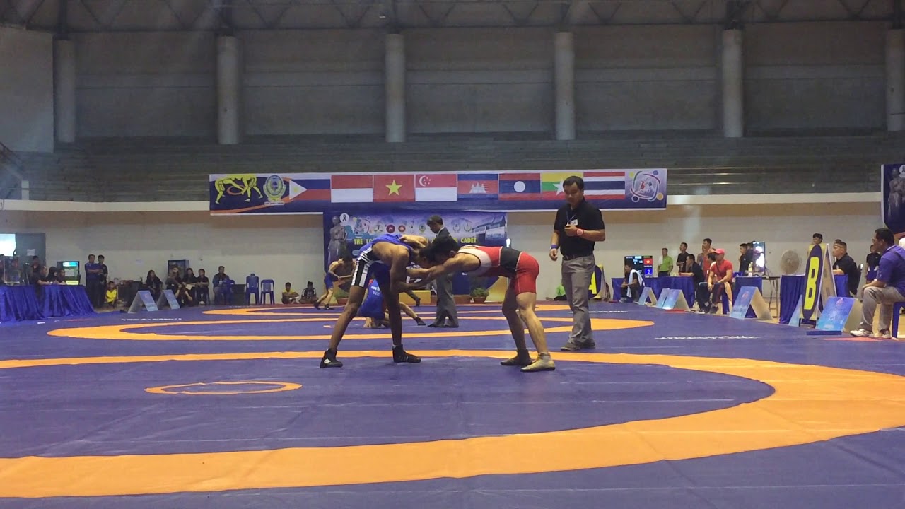 Asian (southeast) Junior Wrestling Championship Thailand 2017 - YouTube