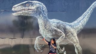 Taking the dinosaur loving kiddo to Jurassic World: The Exhibition 2022 in Denver, Colorado