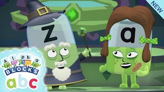 @officialalphablocks - The Wonderful Wizard of Az! 🧙‍♀️ 🦁 | New Episode! | Learn to Spell