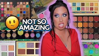 SPEED REVIEWS ON SO MANY NEW PALETTES | DRUGSTORE, HIGH END, LUXURY, & INDIE PALETTES!
