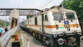 Aggressive WAP7 Shock \u0026 Furious Honking Passing Throughout The Railgate.