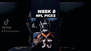 OUR 3 NFL PICKS for SUNDAY OCTOBER 27th! #shorts