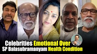 Celebrities Emotional Reactions over SP Balasubramanyam Health Condition | Telugu Tonic