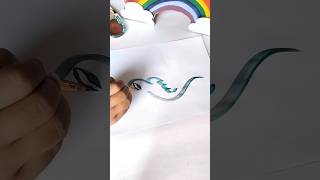 Easy Bismillah Calligraphy For Beginner #viral #bismillah #beginners #shorts #viral #youtube #tasbih