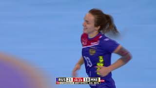 Russia vs Montenegro  | Main round highlights | 24th IHF Women's World Championship, Japan 2019