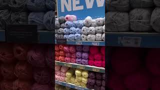 Yarn heaven 😍🧶 #hobbycraft #yarn #crochet #knit #yarnhaul