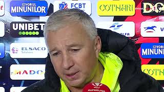 INTERVIU. Dan Petrescu se ia de arbitraj şi de jucători: „Am avut penalty clar. Am văzut din prima”