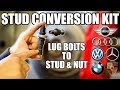 How to Install A Wheel Stud Conversion Kit