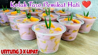 YANG LAGI VIRAL ‼️ RESEP KOLAK TARO UNTUK JUALAN MODAL EKONOMIS UNTUNG BANYAK #idejualan #idebisnis