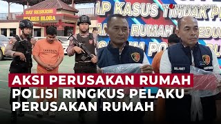 8 Orang Diamankan dan 2 Ditetapkan Tersangka Aksi Perusakan Rumah | OneNews Update