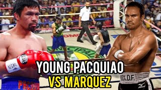 YOUNG MANNY PACQUIAO VS JUAN MANUEL MARQUEZ NAGHIHIYAWAN ANG TAO 😱