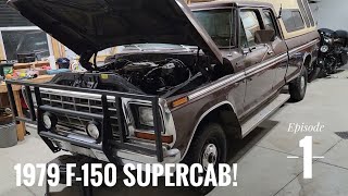 1979 f-150 supercab walk around Episode 1