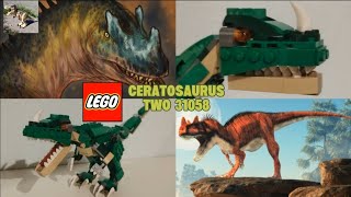 Lego Creator Alternative Build Ceratosaurus for Two 31058 #lego #fypシ゚ #dinosaurs