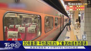 台鐵確定漲! 北高自強號估975元 有望轉盈｜TVBS新聞 @TVBSNEWS02