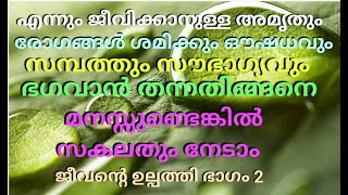 S29 ഇത് കേൾക്കു . അമരത്വവും രോഗമില്ലാത്ത ശരീരവും സൗഭാഗ്യങ്ങളും നമുക്ക് തന്നിട്ടുണ്ട് ഭഗവാൻ