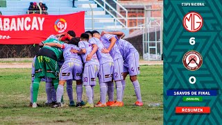 MIGUEL GRAU vs TIRO 28 (6-0) | RESUMEN - 16AVOS DE FINAL Etapa Nacional | Copa Perú 2023