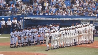 [9回表裏] 東海大菅生 - 日大三 2017年7月25日(火)第99回全国高校野球選手権西東京大会[準々決勝]