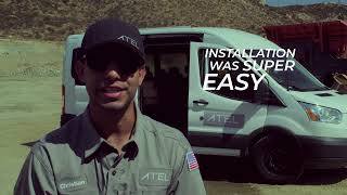 Boosting Construction Site WiFi with ATEL's PW550 Router | Reliable Internet on the Job! (Text Over)