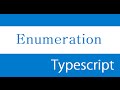 ES6 and Typescript Tutorial - 45 - Enumeration