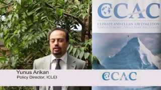 Yunus Arikan Policy Director ICLEI on partnership with the CCAC