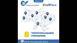 ФАКТ №15 🟡 Рахунковій палаті - 25 років! Факти та цифри