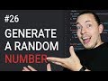 26: How To Create A Random Number Using JavaScript | Create A Random Number | JavaScript Tutorial