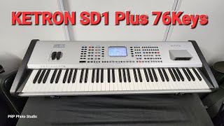 SOLD!!!(03/25/23) Rare KETRON SD1PLUS 76Key  Arranger Keyboard