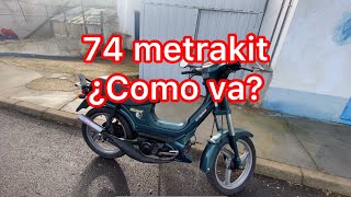 Preparación derbi Variant, 74 Metrakit con pistón Barikit, (5ª parte)