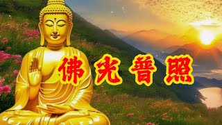 南无阿弥陀佛《佛光普照》佛音悠扬，天降吉祥，好运照遍千万家！