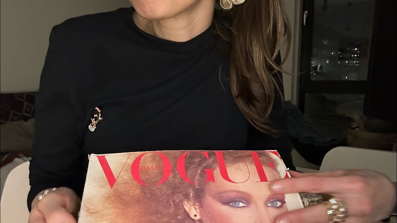 Asmr Page Turning Squeezing Glossy Magazine Youtube