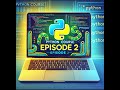 Write Your First Programme in Python Hello World (EP 2)