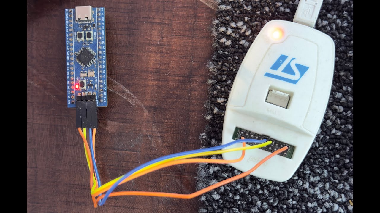 Rust Programming Blinking Led Using Stm32 Embedded Rust Stm32 Youtube
